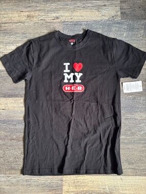 Men's Black 'I ♥ My ' Short Sleeve Tee
